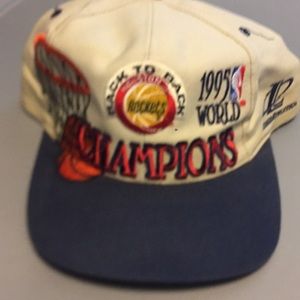 1995 Houston Rockets back to back World Champs hat